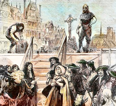 Execution of Marie Madeleine d