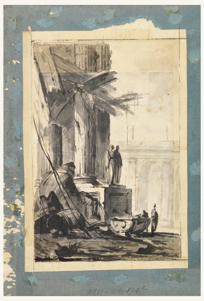 Ruin Fantasy, ca. 1762 by Louis Joseph Le Lorrain