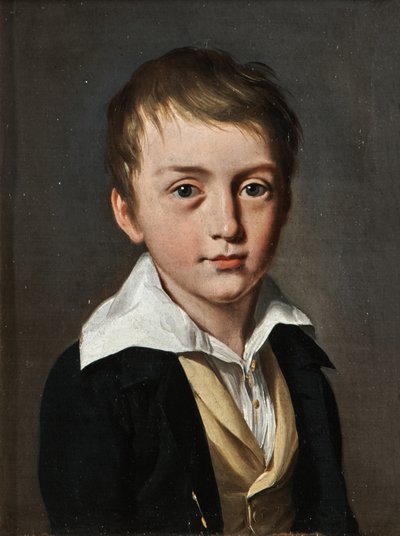 Portrait of a Young Boy by Louis Leopold Boilly