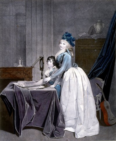 The Optical Illusion by Louis Leopold Boilly