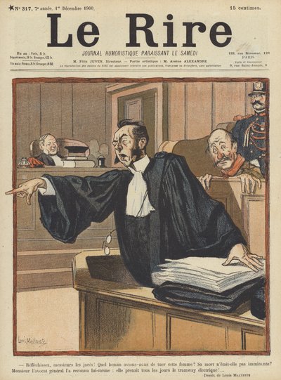 Illustration for Le Rire by Louis Malteste