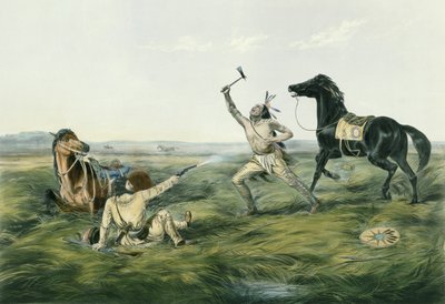 The Last Shot, published by Currier & Ives by Louis Maurer