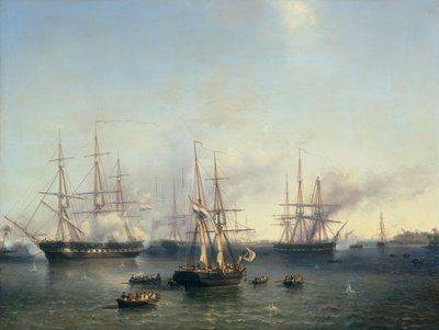 Conquest of Palembang by Louis Meijer