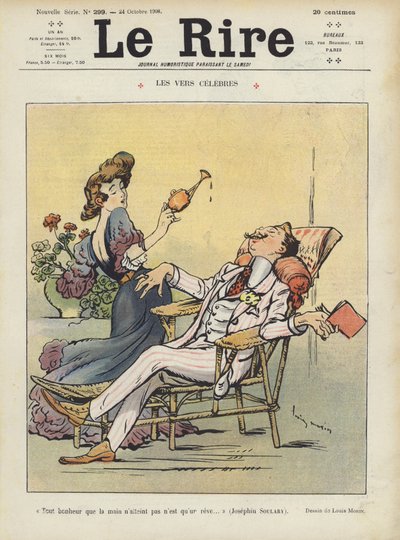 Illustration for Le Rire by Louis Morin