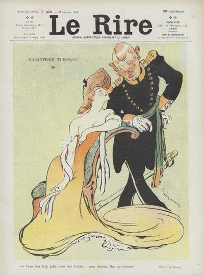 Teutonic gallantry by Louis Morin