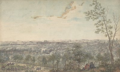 Versailles Seen from the Southwest, 1779 by Louis Nicolas de Lespinasse