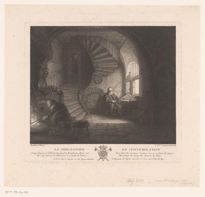 Contemplating Philosopher by Louis Surugue