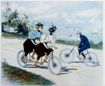 Sunday Walk: Bike Ride by Louis Vallet