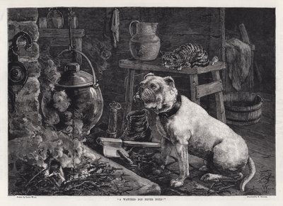 A watched pot never boils! by Louis Wain