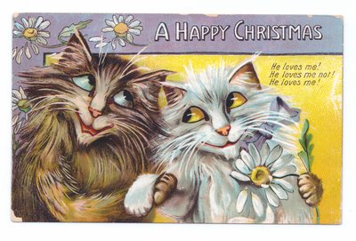 Two Affectionate Cats, c.1910 by Louis Wain