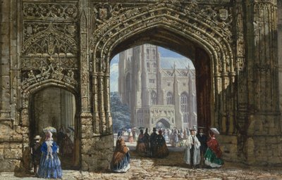 Canterbury Cathedral by Louise Ingram Rayner