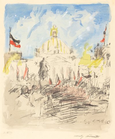 Celebration for Bismarck by Lovis Corinth