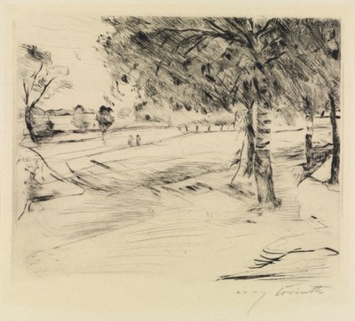 Landscape by Lovis Corinth