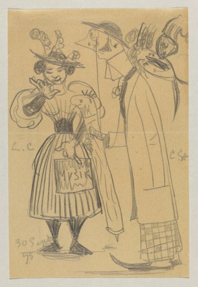 Lovis Corinth to Carl Strathmann by Lovis Corinth