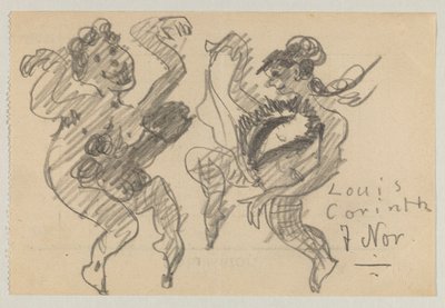 Lovis Corinth to Carl Strathmann by Lovis Corinth