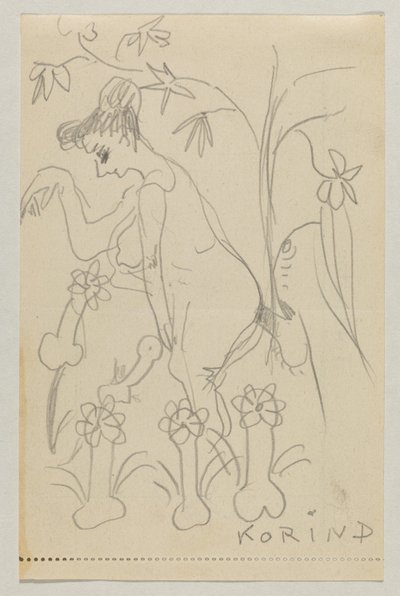 Lovis Corinth to Carl Strathmann by Lovis Corinth