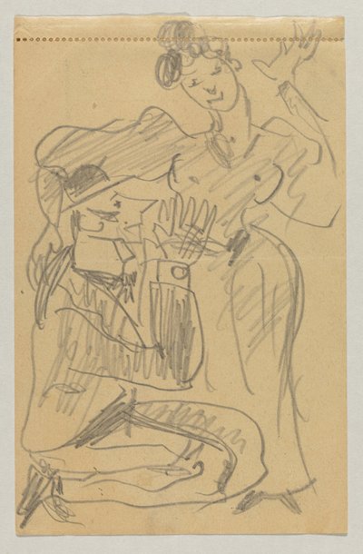 Lovis Corinth to Carl Strathmann by Lovis Corinth