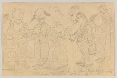 Lovis Corinth to Carl Strathmann: Postcard, Postmarked 8 November 1899 by Lovis Corinth