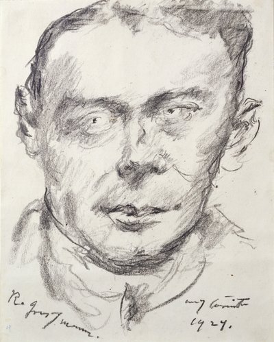Rudolf Grossmann by Lovis Corinth