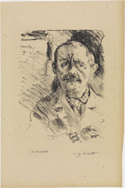 Self-Portrait by Lovis Corinth