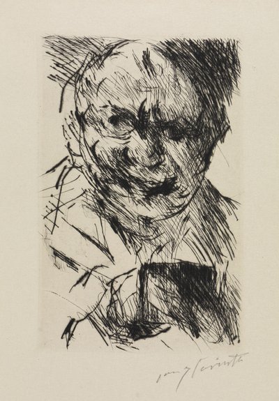 Self-Portrait 1923 by Lovis Corinth