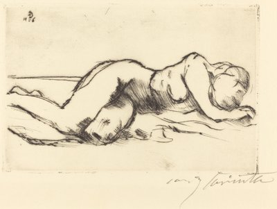 Female Nude, 1916 by Lovis Corinth