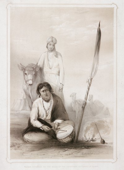 Fakeer Attached to the Suite of the Governor General in Camp, 1844 by Lowes Dickinson