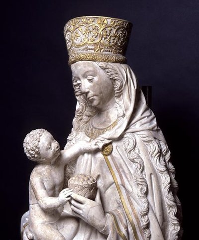 The Mother of God with the Infant Christ by Lubeck or Westphalian Workshop
