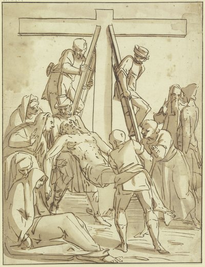 Deposition from the Cross by Luca Cambiaso