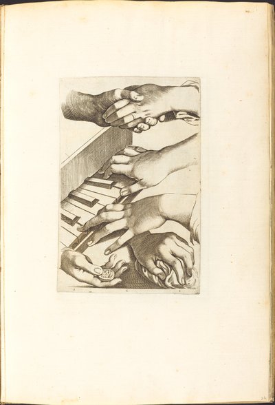 Print from Drawing Book by Luca Ciamberlano
