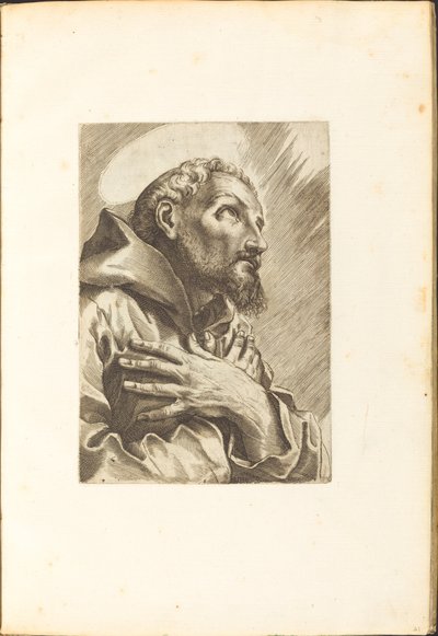 Saint Francis of Assisi by Luca Ciamberlano