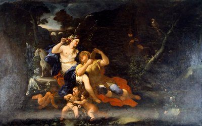 Rinaldo and Armida by Luca Giordano