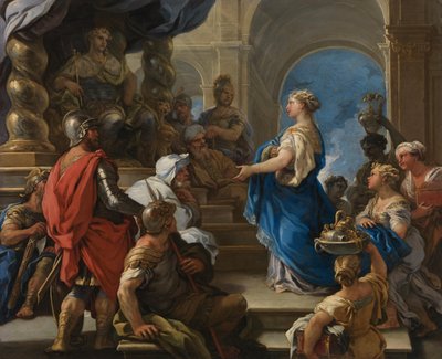 Solomon and the Queen of Sheba by Luca Giordano
