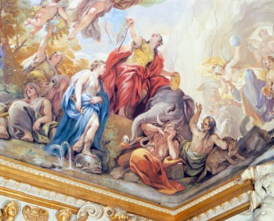 Temperance (detail) by Luca Giordano