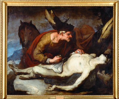 The Good Samaritan by Luca Giordano