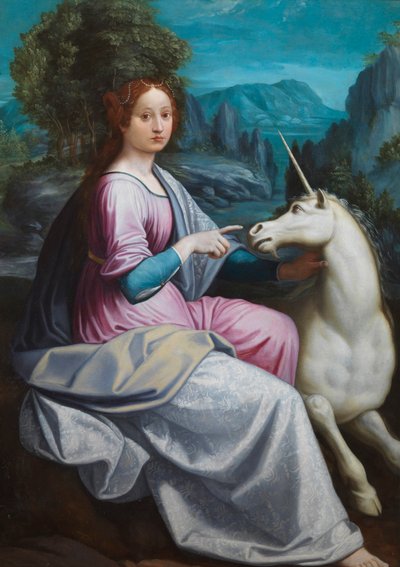 The Lady and the Unicorn by Luca Longhi