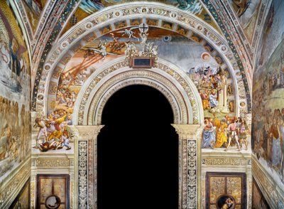 Apocalypse, from Last Judgment fresco cycle by Luca Signorelli