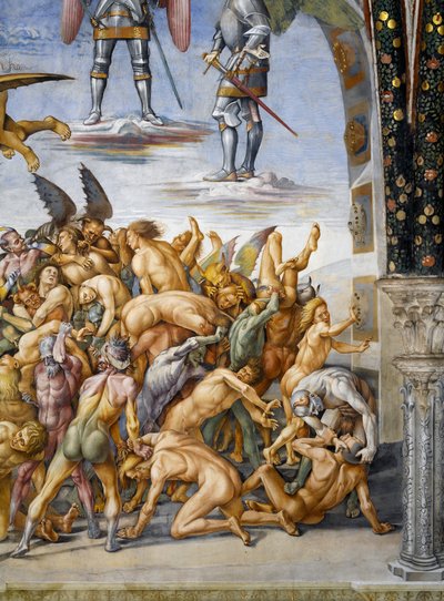Damned in Hell by Luca Signorelli