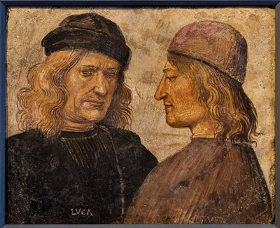 Portrait of Luca Signorelli and the Chamberlain Niccolò d