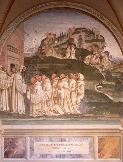 Stories of St Benedict by Luca Signorelli
