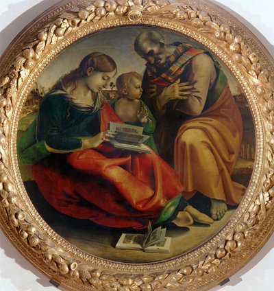 The Holy Family by Luca Signorelli