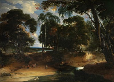 Landscape with Forest by Lucas Achtschellinck