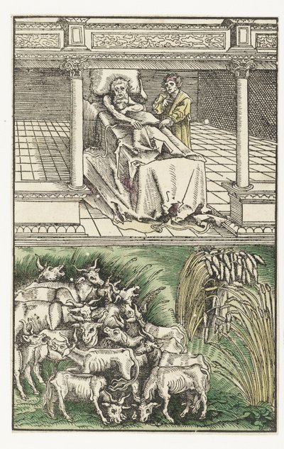 Joseph interprets Pharaoh