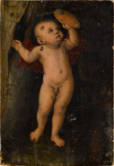 Amor as Honey Thief (Fragment) by Lucas Cranach