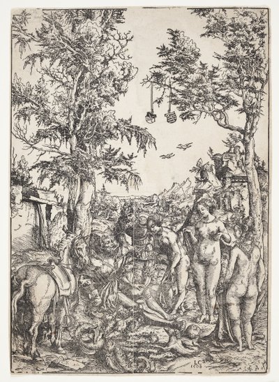 The Judgement of Paris by Lucas Cranach d.Æ.