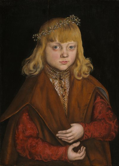 A Prince of Saxony, c. 1517 by Lucas Cranach the Elder