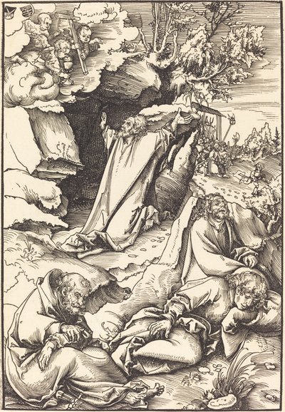 Christ on the Mount of Olives by Lucas Cranach the Elder