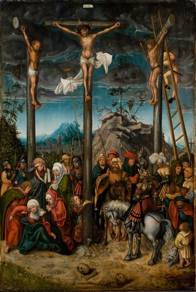 The Crucifixion by Lucas Cranach the Elder