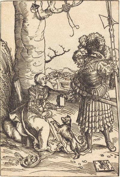 David and Abigail by Lucas Cranach the Elder