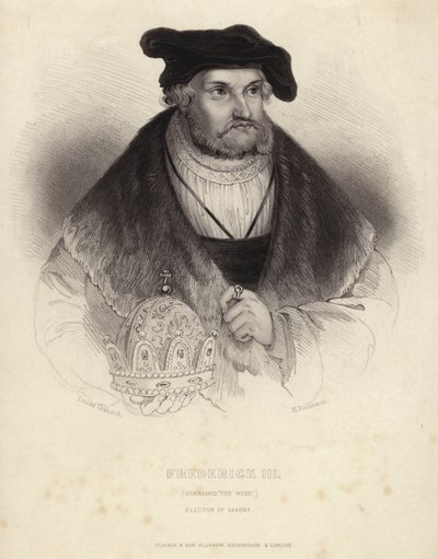 Frederick III of Saxony by Lucas Cranach the Elder